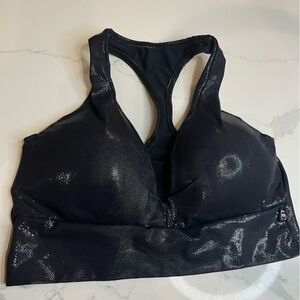 DC Shimmer Black Crop Top